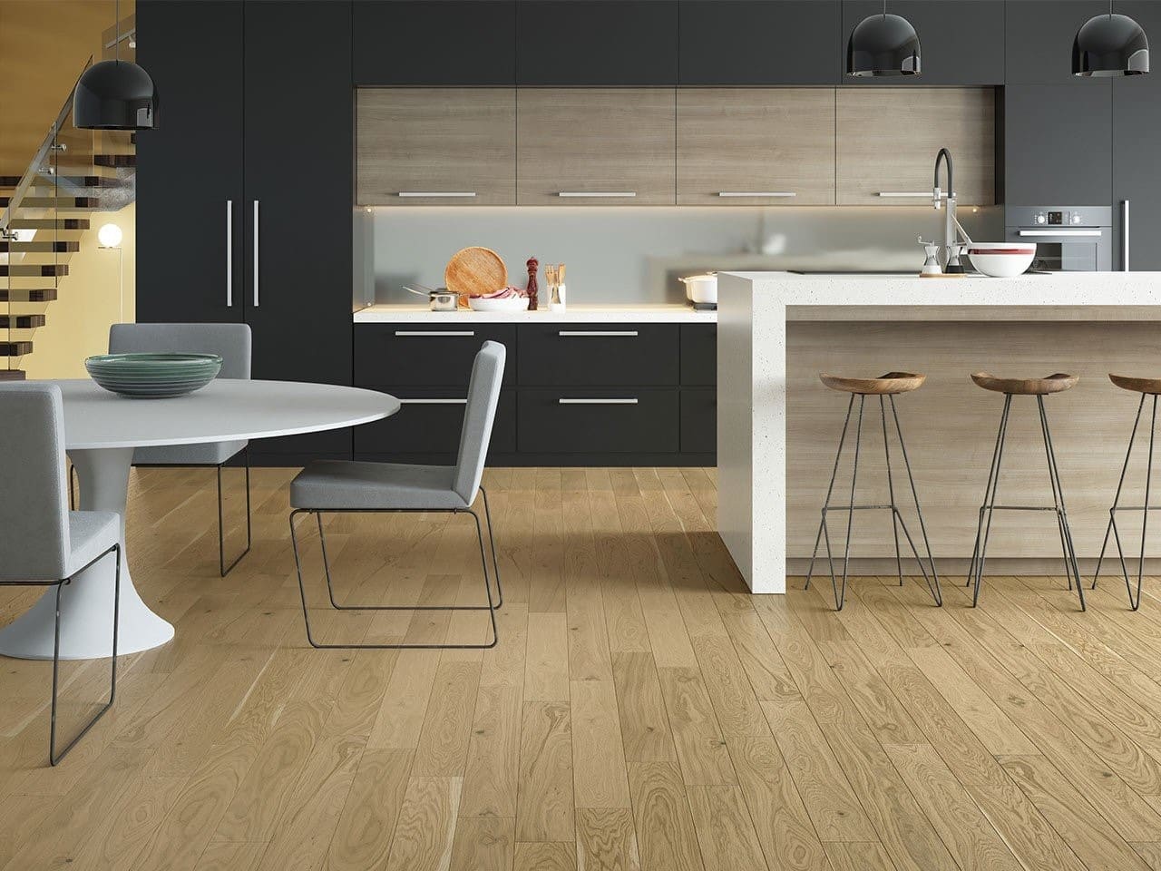 Listone Parquet Rovere Naturale Spazzolato