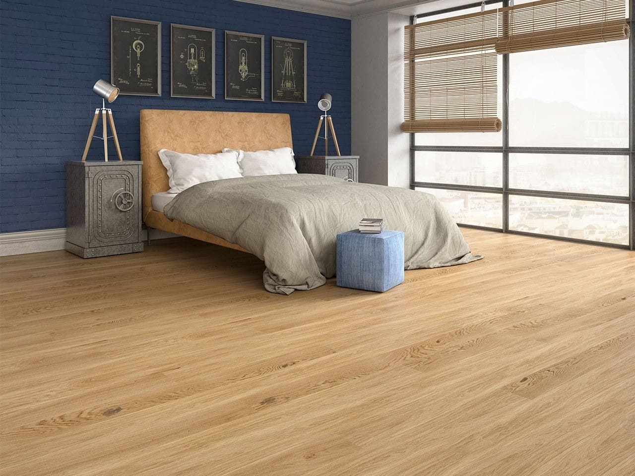 Plancia Parquet Rovere Spazzolato Naturale